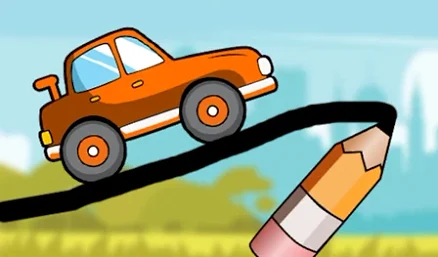 Draw The Car Bridge - Play free online Puzzle game