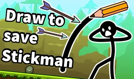 Draw to save Stickman - Play free online Puzzle game