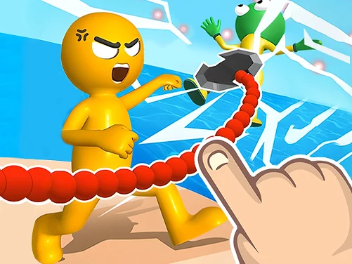 Draw Weapon Fight Party - Play free online Stickman game