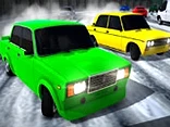 Drift on Zhiguli (Vaz): Russian Winter - Play free online Driving game