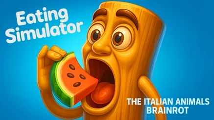 Eating Simulator The Italian Animals Brainrot - Play free online Arcade game