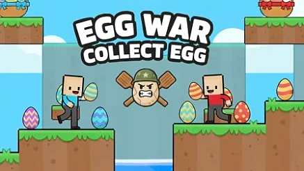 Egg War Collect Egg - Play free online Arcade game