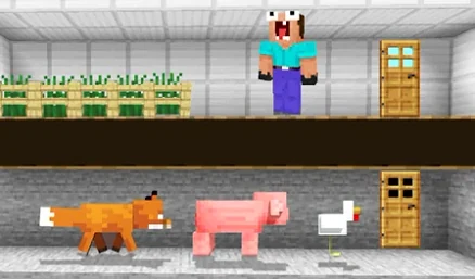 Escape from Noob's Farm - Play free online Arcade game