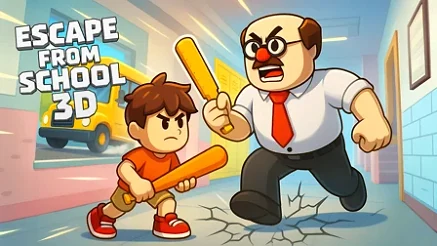 Escape from School 3D - Play free online Strategy game