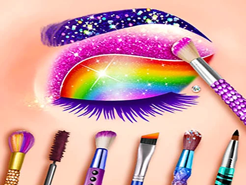 Eye Art: Magic Eye Makeup - Play free online Kids game