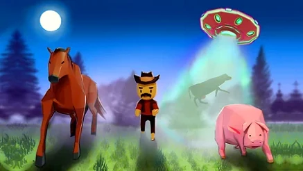 Farmers vs. Aliens - Play free online Arcade game