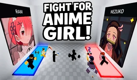 Fight for anime girl! - Play free online Arcade game