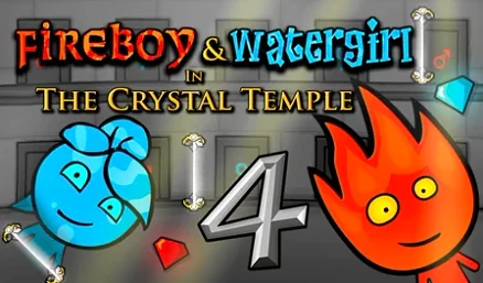 Fireboy & Watergirl In The Crystal Temple 4 - Play free online Puzzle game