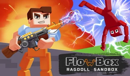 Flow Box: Ragdoll Sandbox - Play free online Arcade game
