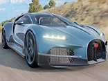 Fly on a Bugatti Turbillion in City - Play free online Bugatti game