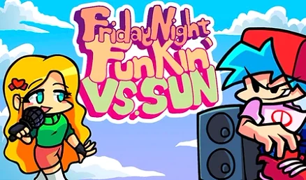 Friday Night Funkin vs. Sun - Play free online Arcade game