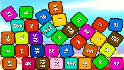Funny Cubes 2048 - Play free online Arcade game