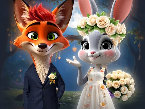 Furry Wedding Proposal - Play free online Animal game