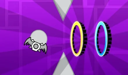 Geometry dash flying saucer - Play free online game