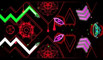Geometry Dash: Mega Wave - Play free online Arcade game