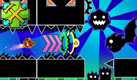Geometry Dash: Ship Editor - Play free online Arcade game