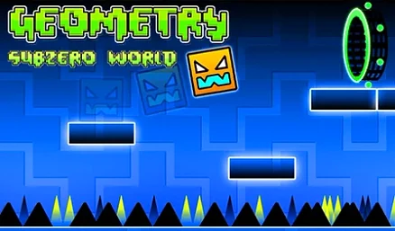 Geometry Subzero World - Play free online Arcade game