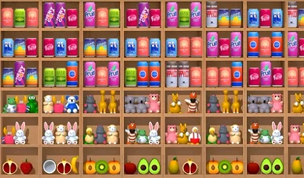 Goods Match 3D - Play free online Puzzle game