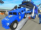 Grand Police Transport Truck - Play free online Police game