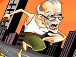 Grandpa Run 3D - Play free online Angry Gran game