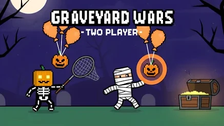 Graveyard Wars - Two player - Play free online Arcade game