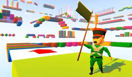Guns Are Funs: Obby Parkour - Play free online Arcade game