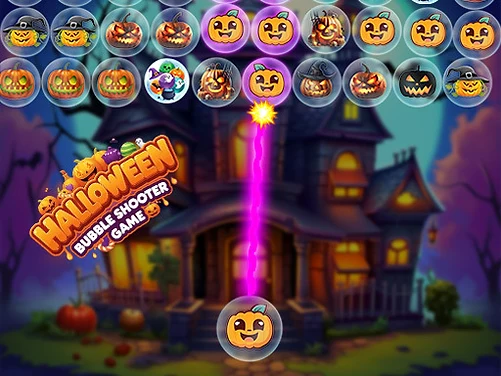 Halloween Bubble Shooting Game - Play free online Bubble Shooter game