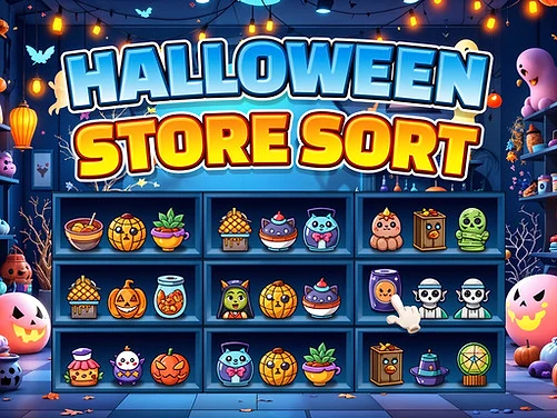 Halloween Store Sort - Play free online game