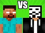 Herobrine vs Hacker - Play free online Minecraft game
