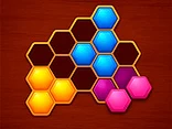 Hexa Block: Honey Cells - Play free online hexa game
