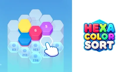 Hexa Color Sort - Play free online Puzzle game