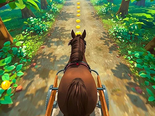 Horse Kart Runner Game - Play free online Running game