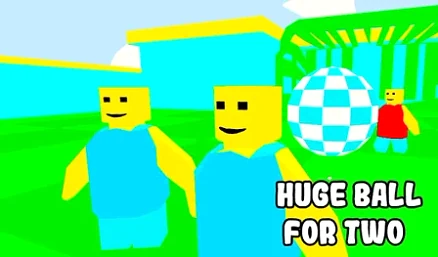 Huge ball for two - Play free online game