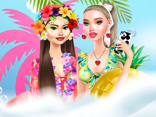 Ibiza Foam Party - Play free online Fashion game