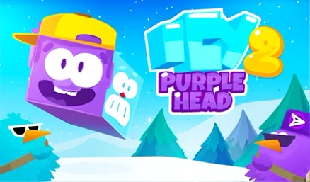 Icy Purple Head 2 - Play free online Arcade game