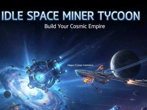 Idle Space Miner Tycoon - Play free online Clicker game