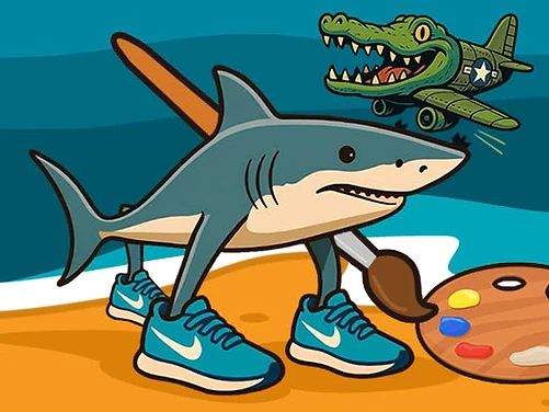 Italian Brainrot Coloring Pages - Play free online game