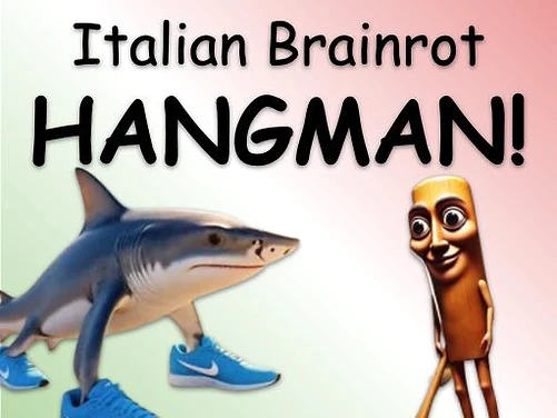 Italian Brainrot Hangman - Play free online Clicker game