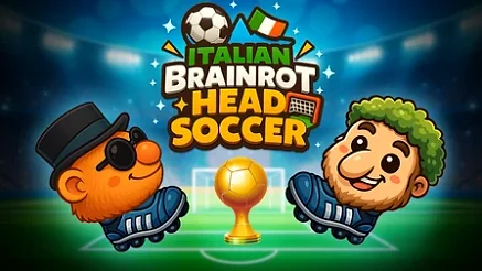 Italian Brainrot Head Soccer - Play free online game