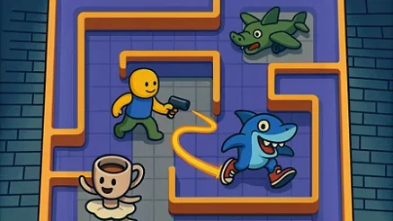 Italian Brainrot Hunter Assassin - Play free online Puzzle game