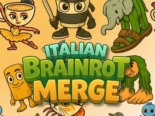 Italian Brainrot Merge - Play free online Puzzle game