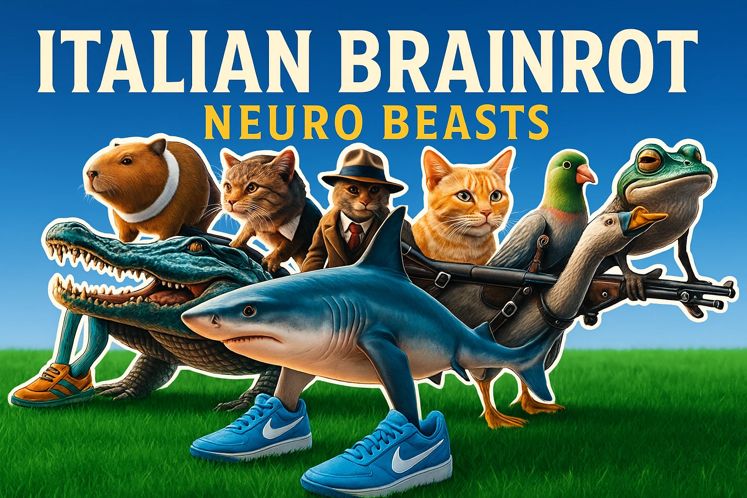 Italian Brainrot: Neuro Beasts - Play free online Casual Games game