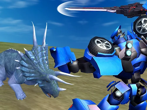 Jurassic Dinosaur Mech Battle - Play free online Arcade game