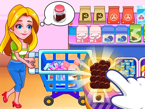 Kids Supermarket - Play free online Simulation game