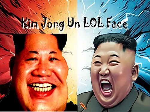 Kim Jong Un LOL Face - Play free online game