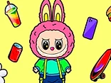 Labubu: Giydirme ve Boyama Oyunu - Play free online game
