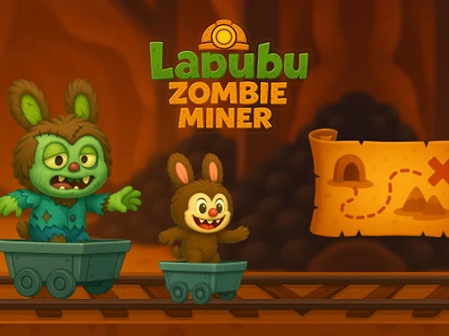 Labubu Zombie Miner - Play free online Arcade game