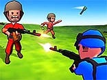 Little Commander: Red vs Blue - Play free online War game