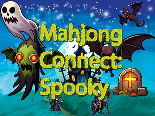 Mahjong Connect: Spooky - Play free online Puzzle game