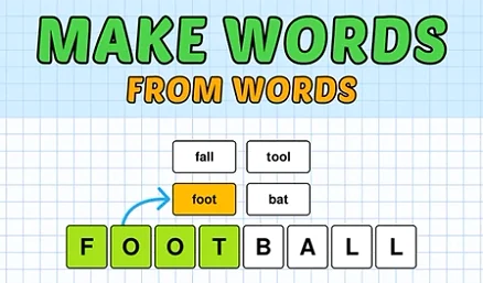 Make Words from Words - Play free online game